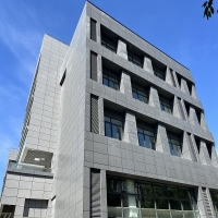 四川灰色仿石材保温装饰一体板/成都建设路小学项目